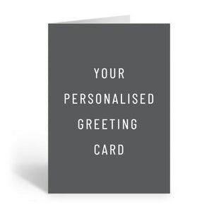 Personalised Greeting Card
