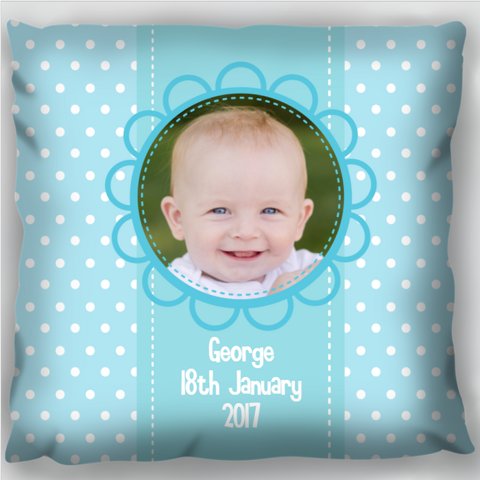 Baby Boy Blue Cushion